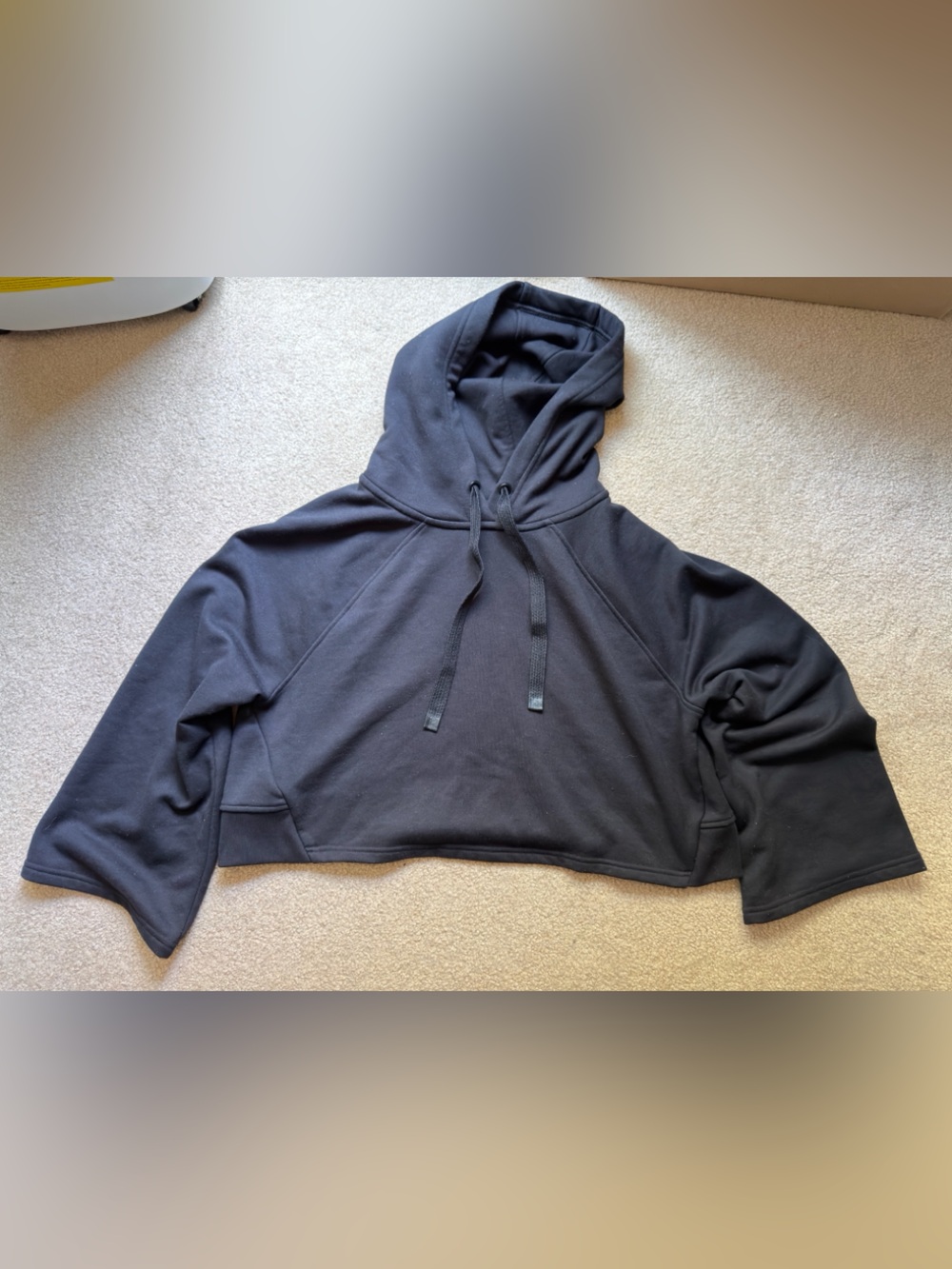 Athleta Cropped Women's Hoodie - Black
